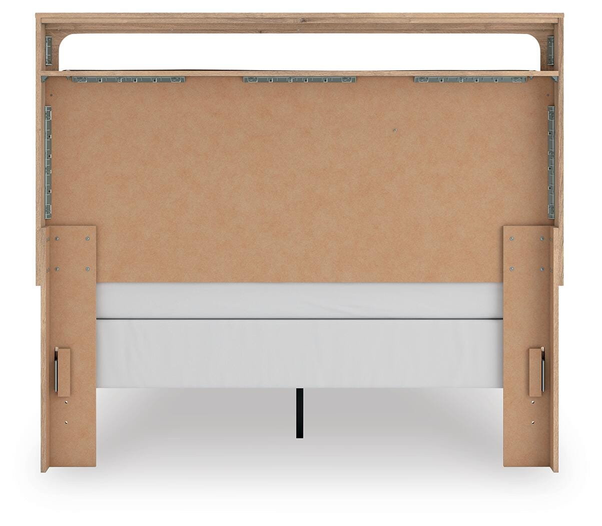 Kinlanni Tan Upholstered Panel Bedroom Set view 6