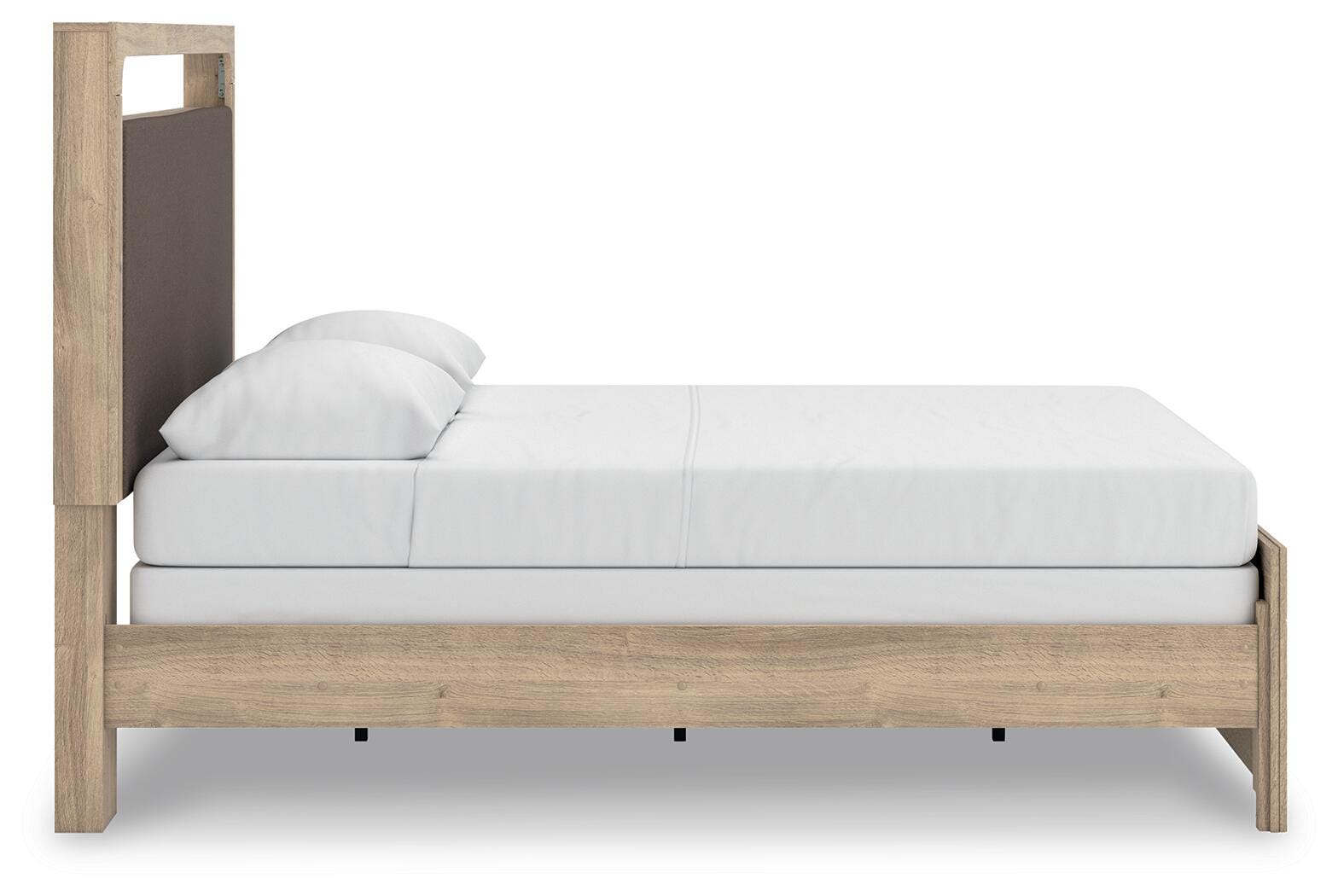 Kinlanni Tan Upholstered Panel Bedroom Set view 5