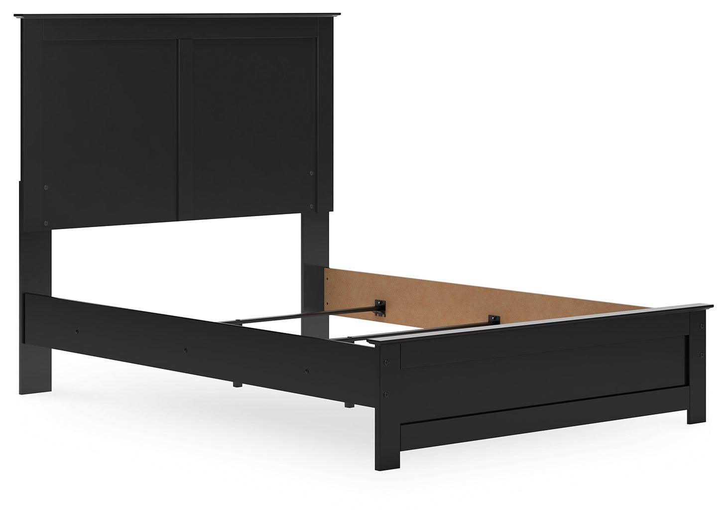 Maribel Black Full Size Panel Bed by Ashley