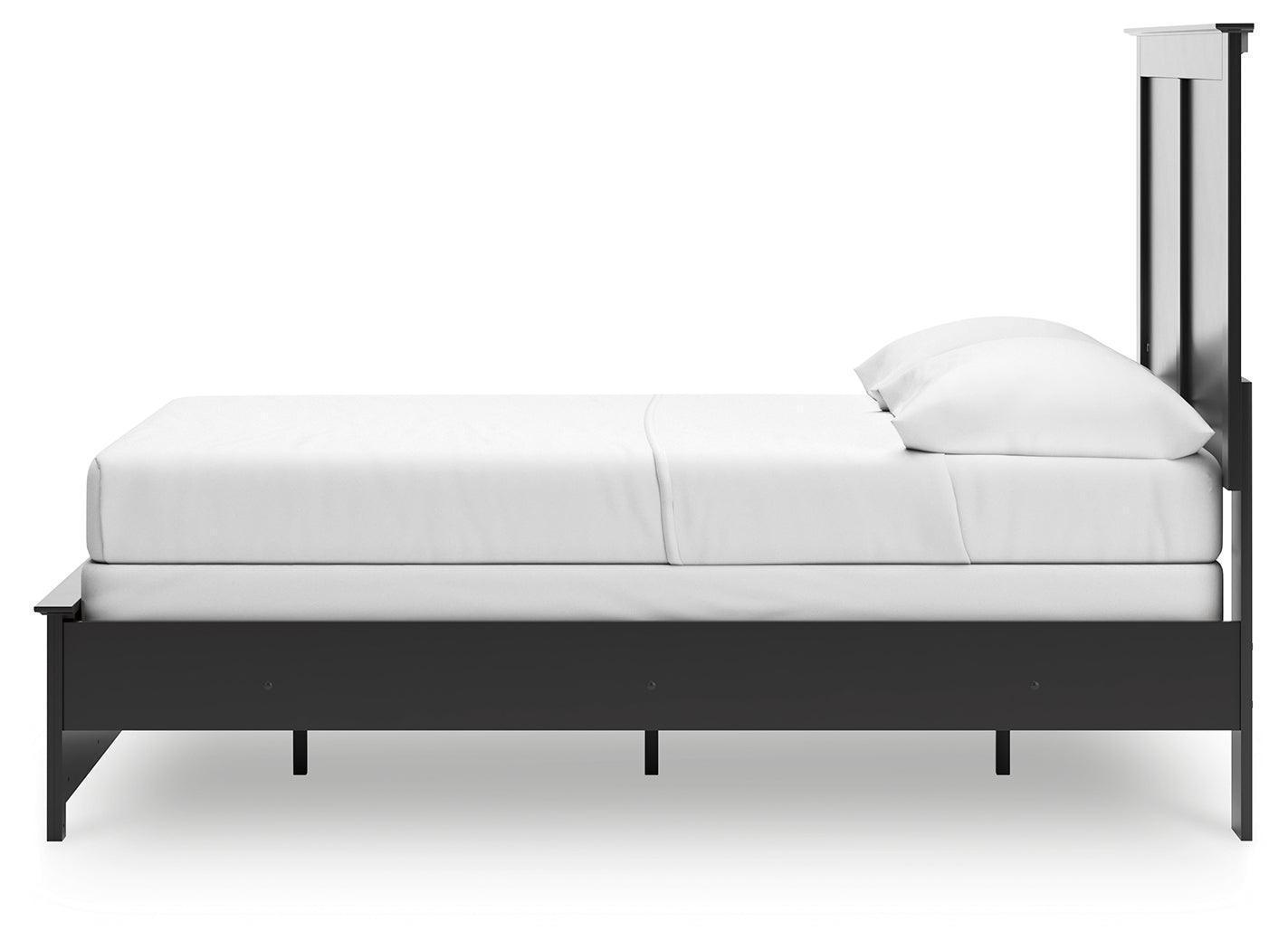 Maribel Black Full Size Panel Bed by Ashley