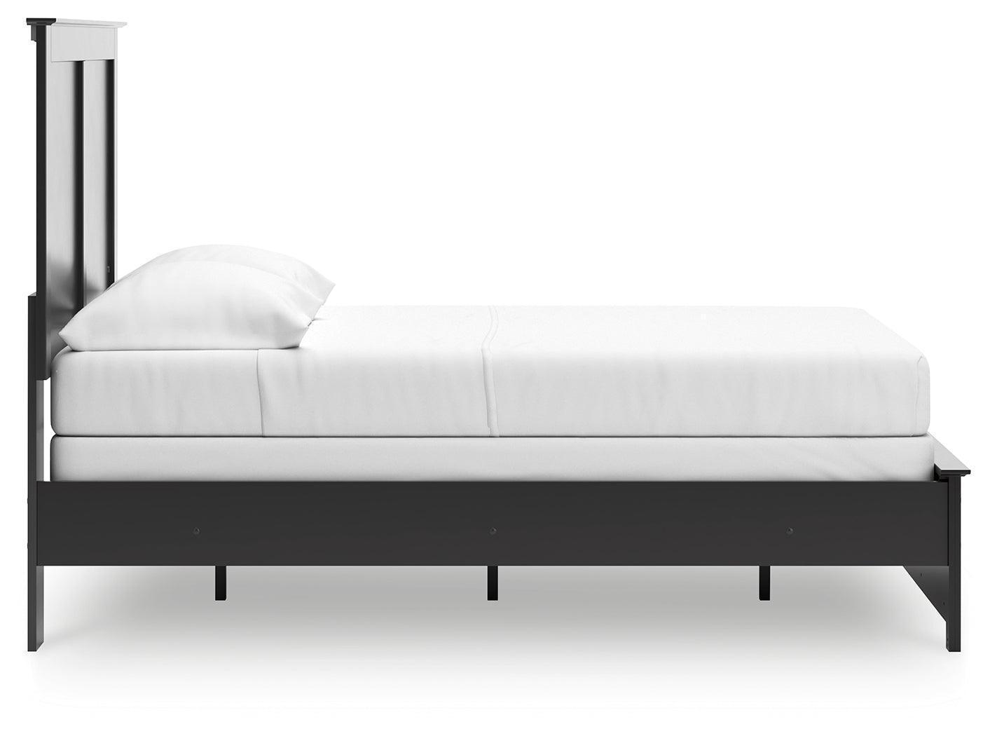 Maribel Black Full Size Panel Bed by Ashley