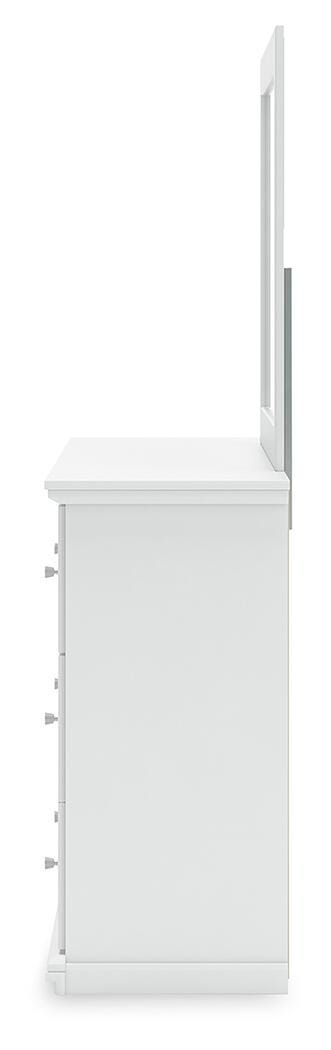 Bostwick White Shoals Panel Bedroom Set view 8