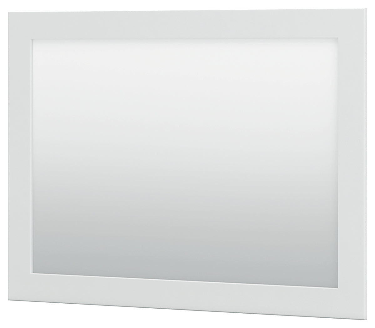 Bostwick Shoals White Bedroom Mirror
