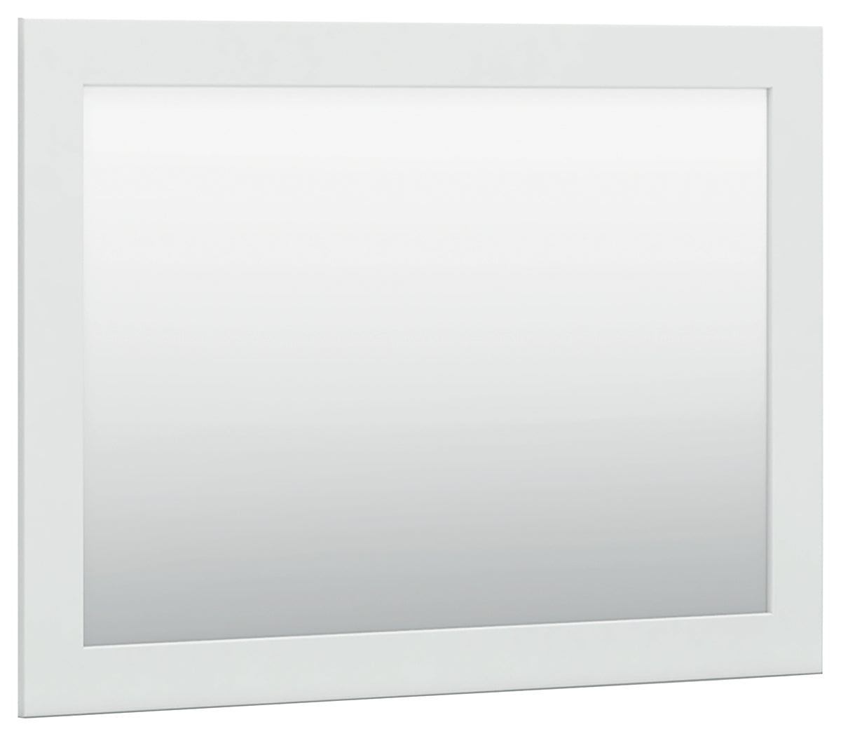 Bostwick Shoals White Bedroom Mirror
