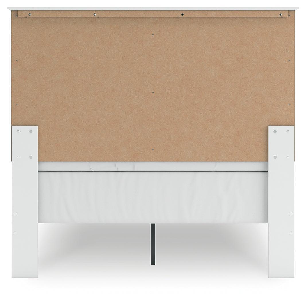 Bostwick Shoals White Full Panel Full-Size Bed