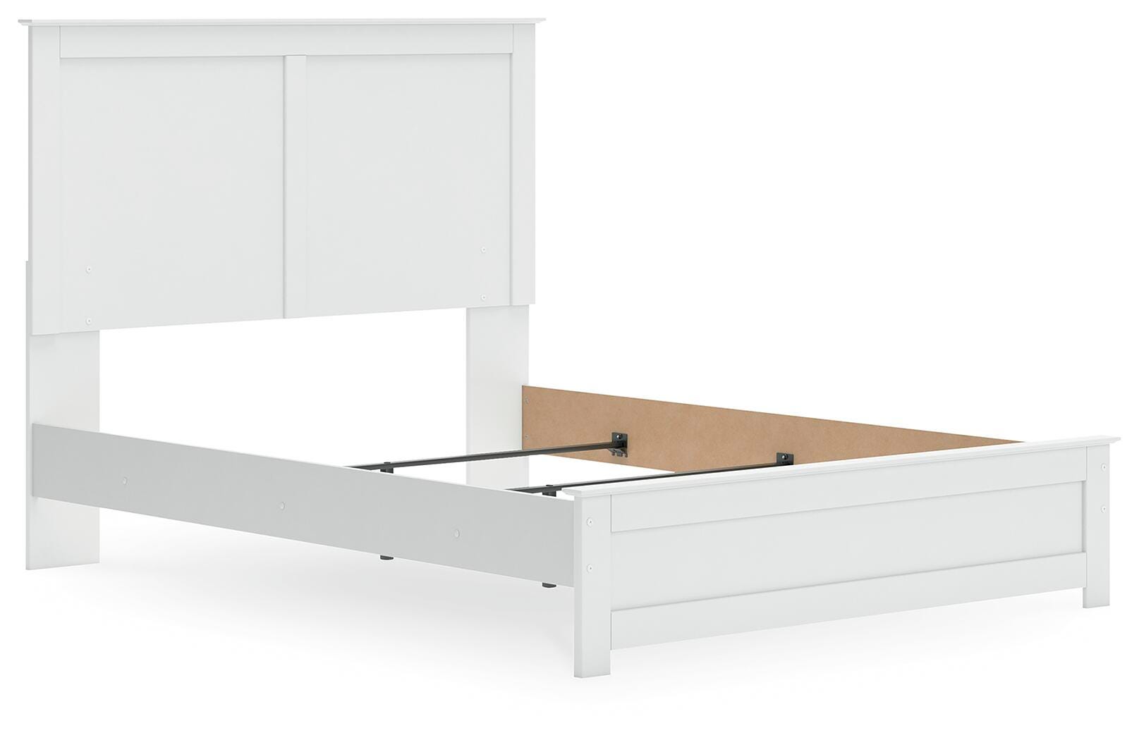 Bostwick White Shoals Panel Bedroom Set angled view