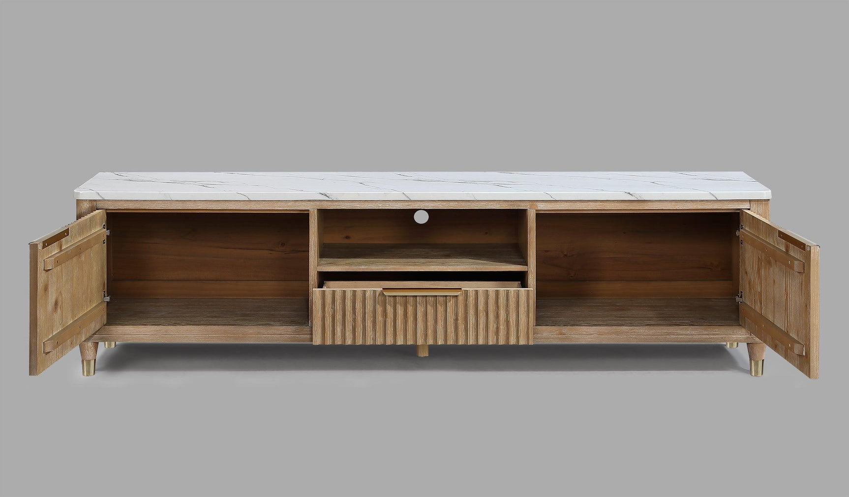 Kara Natural TV Stand