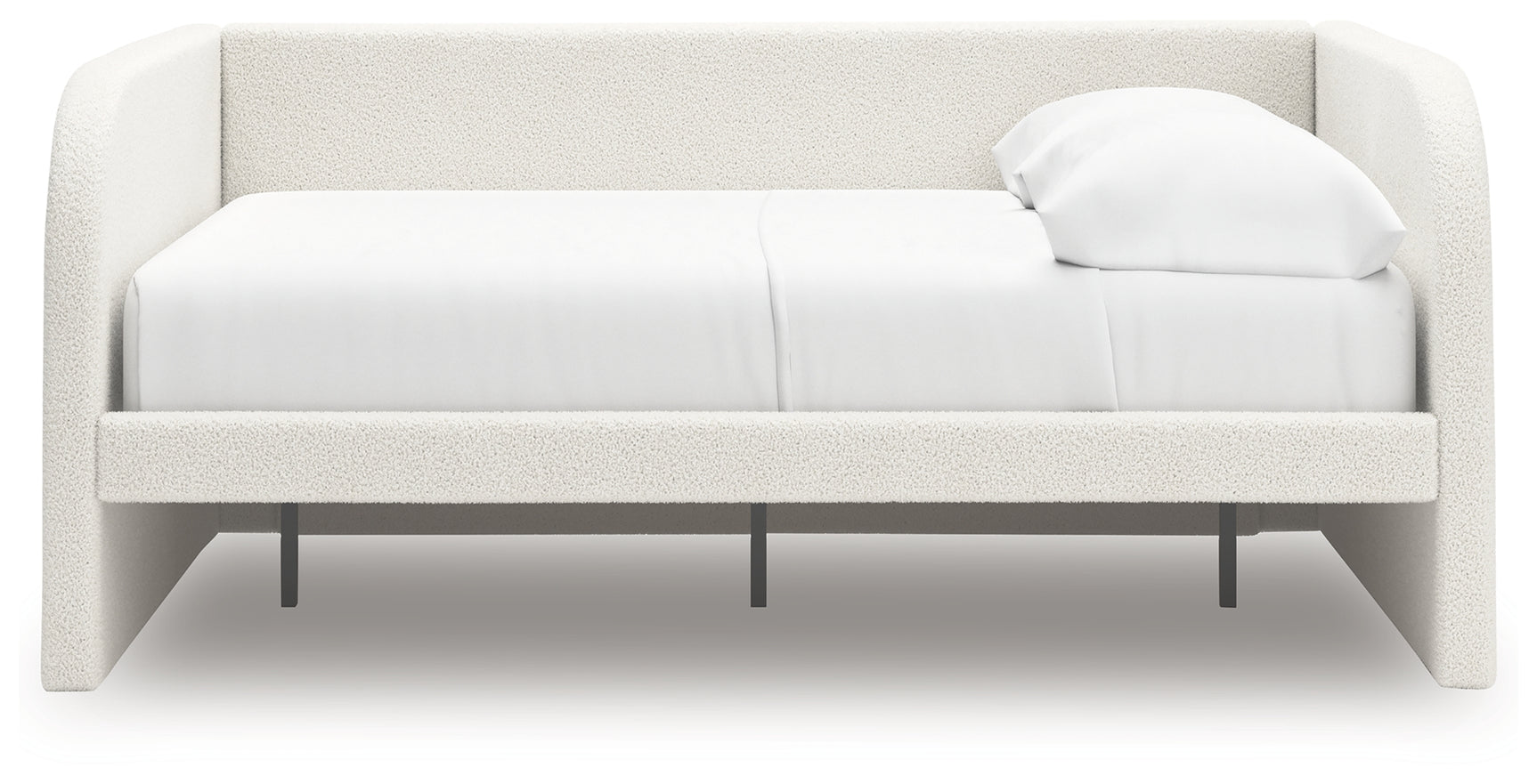 Arloster Tan/White Full Upholstered Day Bed