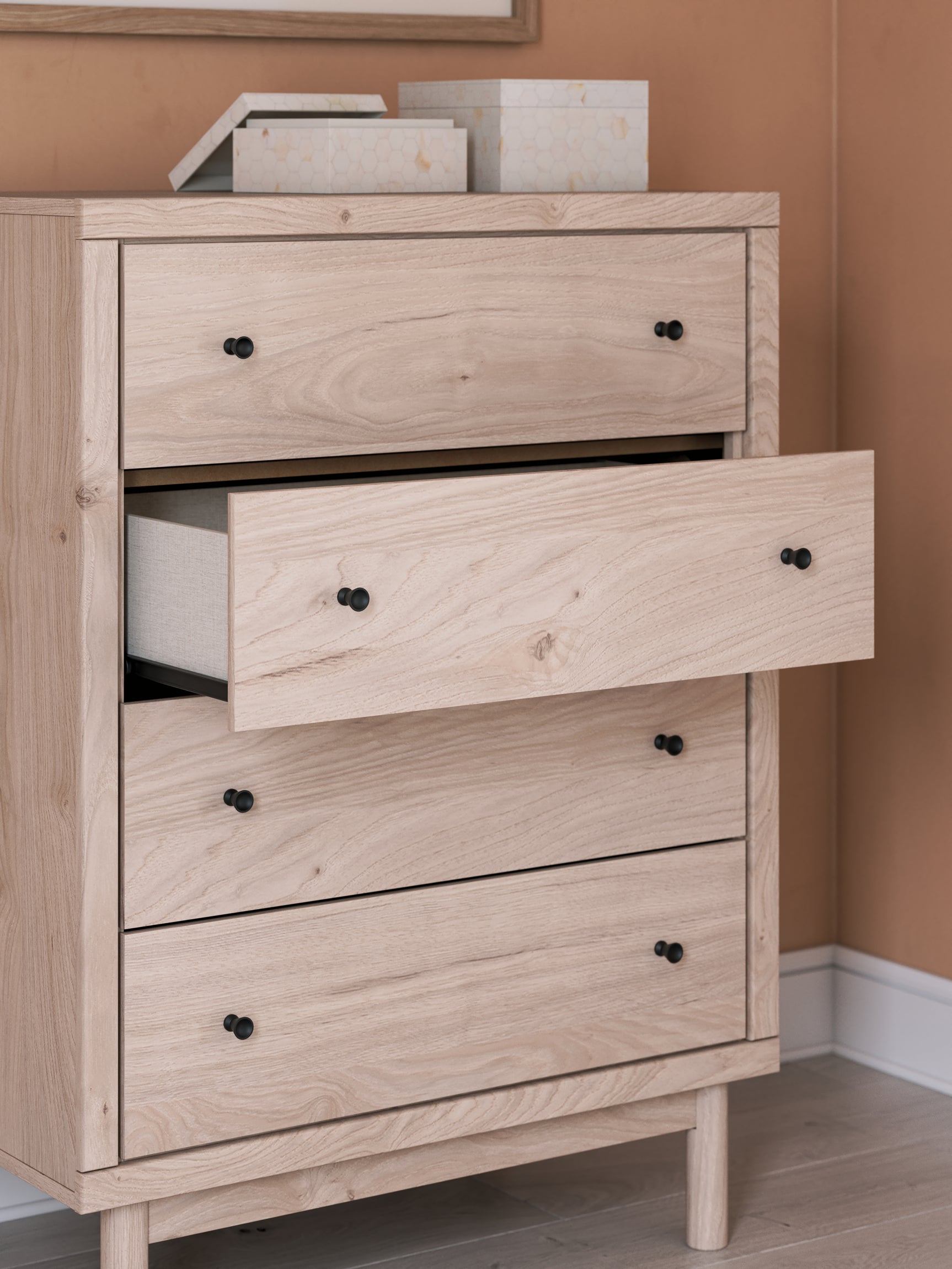 Arloster Tan Chest of Drawers