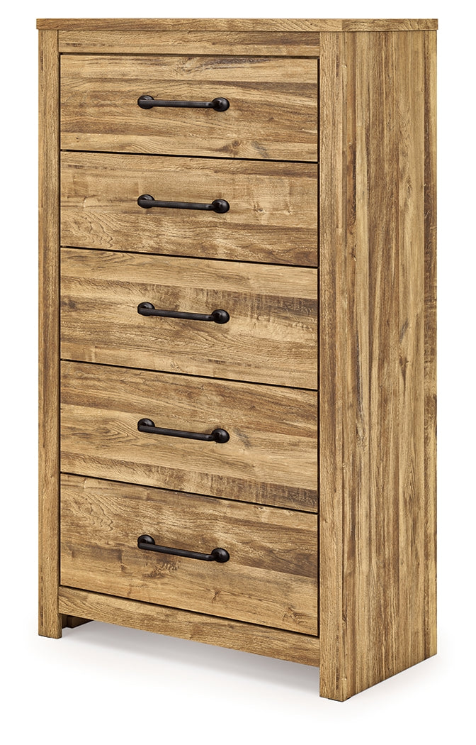 Maystonna Brown Chest of Drawers