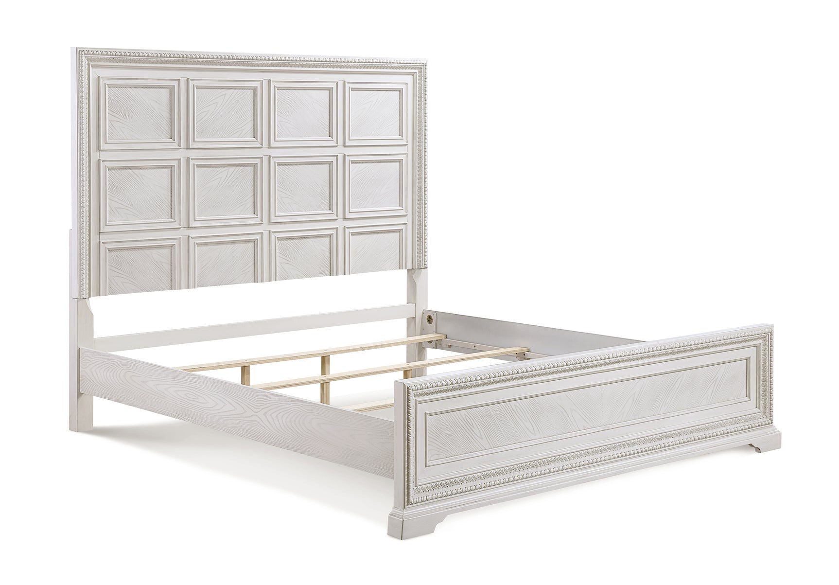 Alexandria White Panel Queen Bed