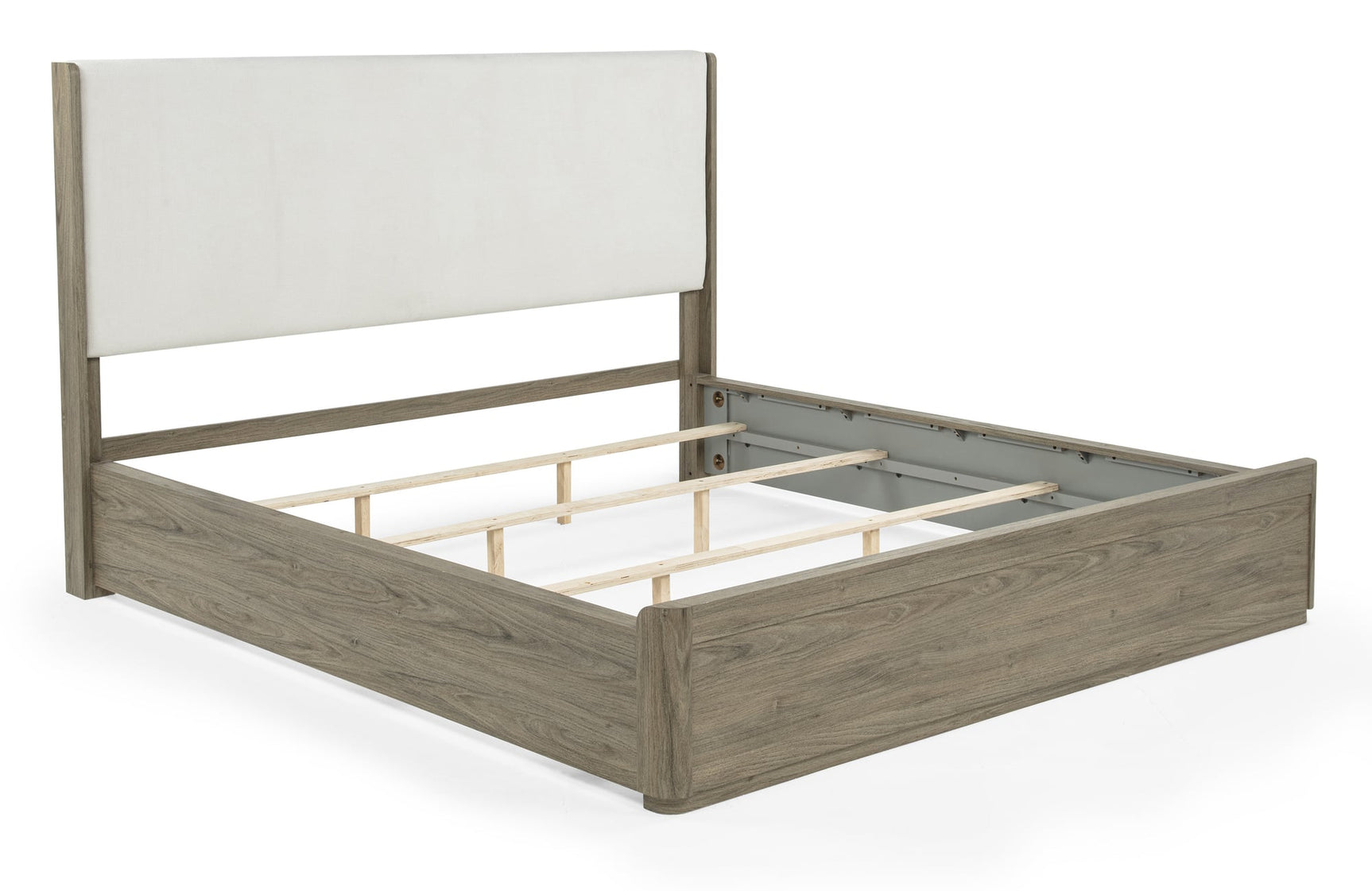 Veranda Gray Upholstered Panel Bedroom Set view 3