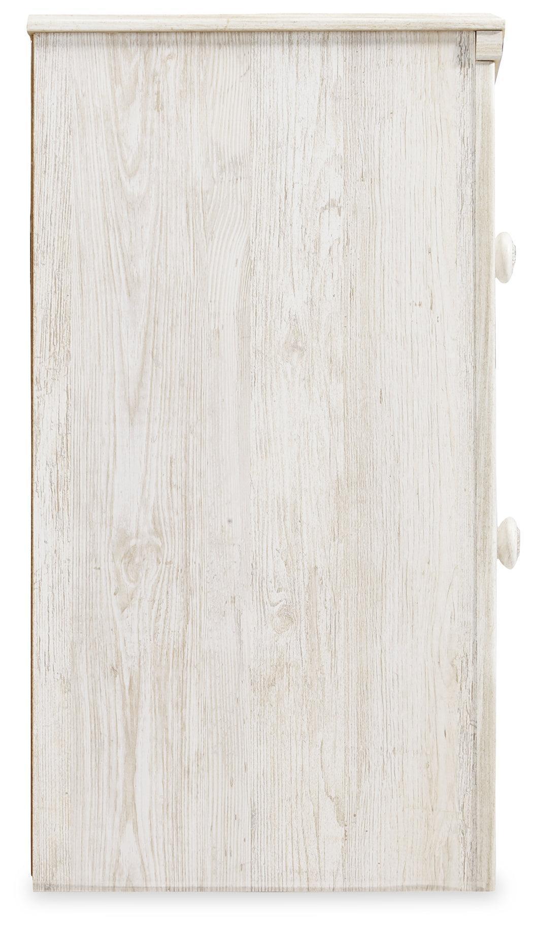 Paxberry Whitewash Nightstand