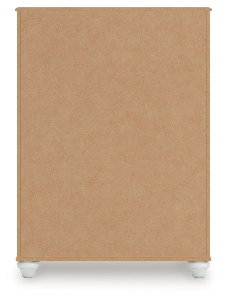 Kozlani White Chest of Drawers