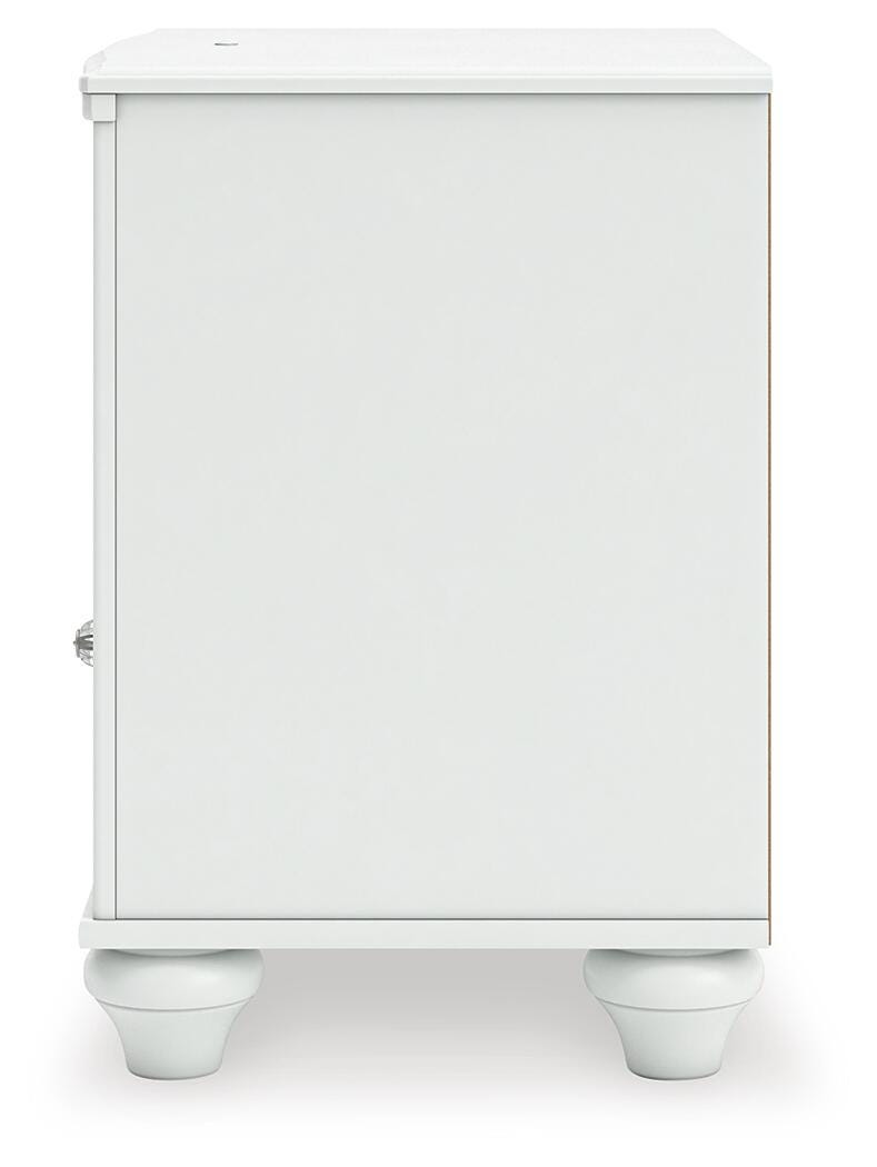 Kozlani White Upholstered Panel Storage Bedroom Set view 22