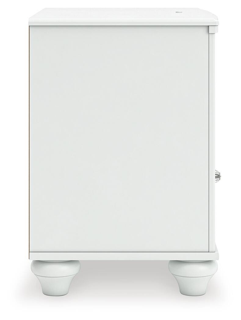 Kozlani White Upholstered Panel Storage Bedroom Set view 24