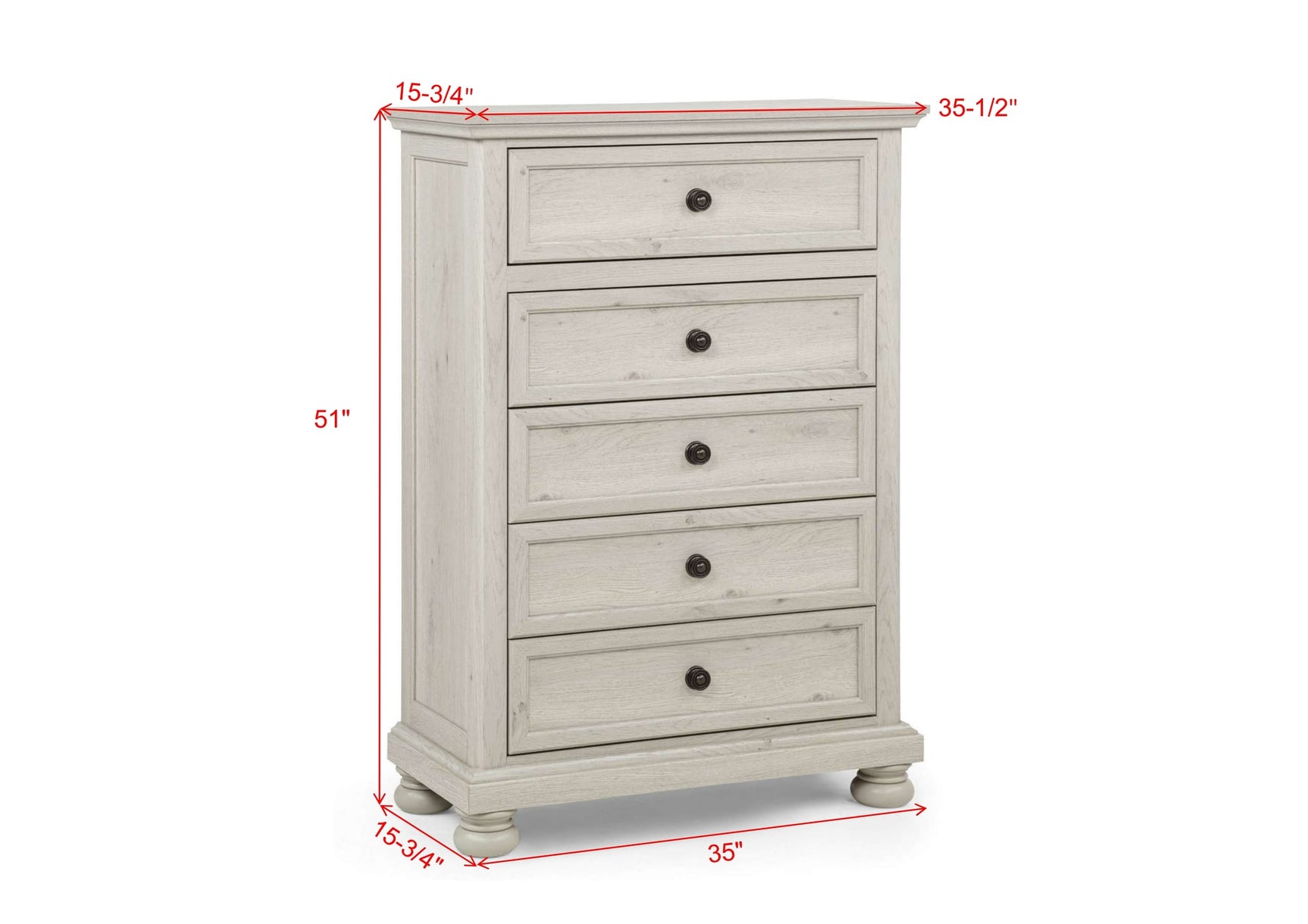 Claribelle White Storage Bed Chest view 2