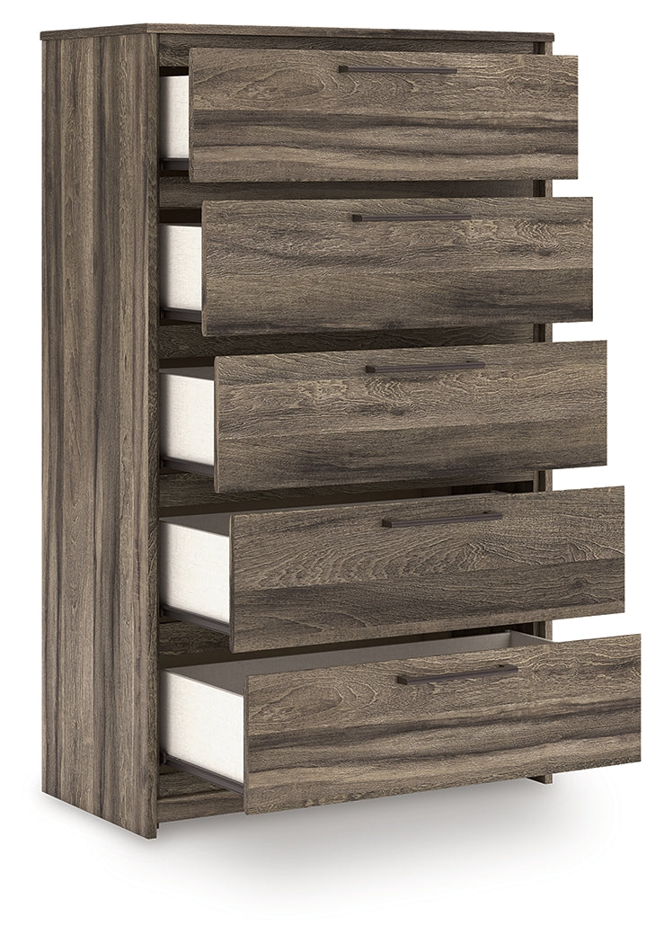 Elbrim Brown Chest of Drawers