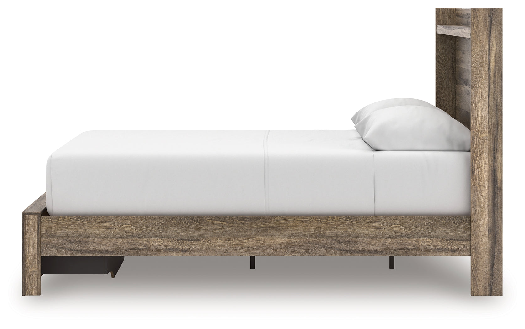 Elbrim Brown Queen Panel Storage Bed