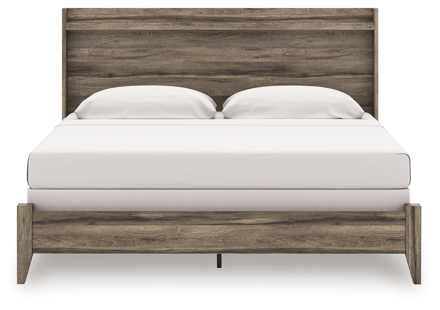 Elbrim Brown King Panel Bed