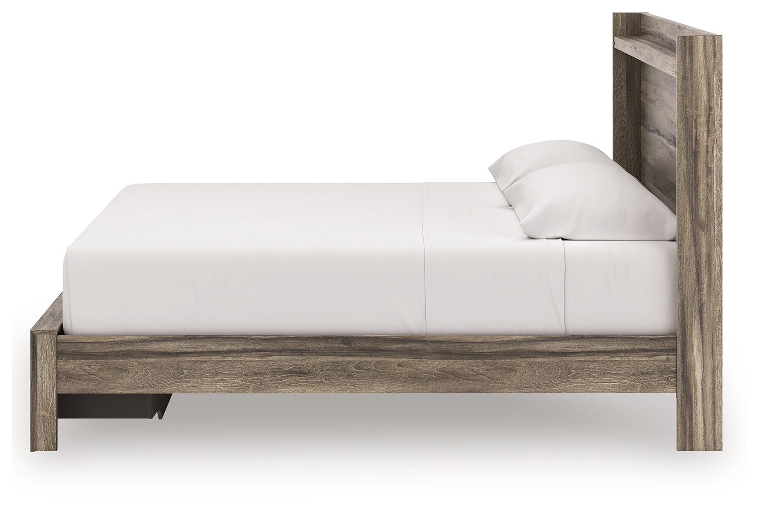 Elbrim Brown King Panel Storage Bed