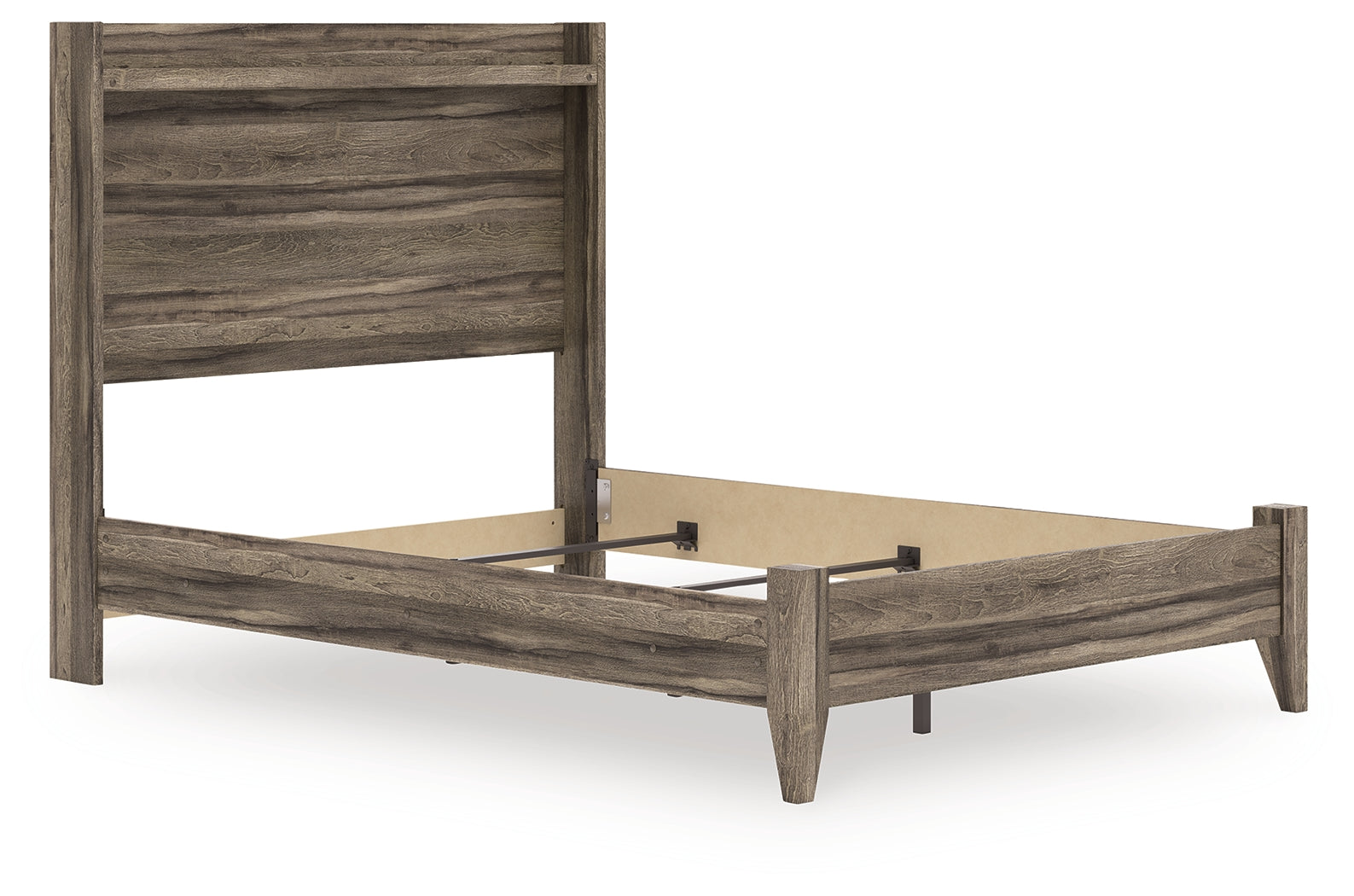 Elbrim Brown Full Panel Bed