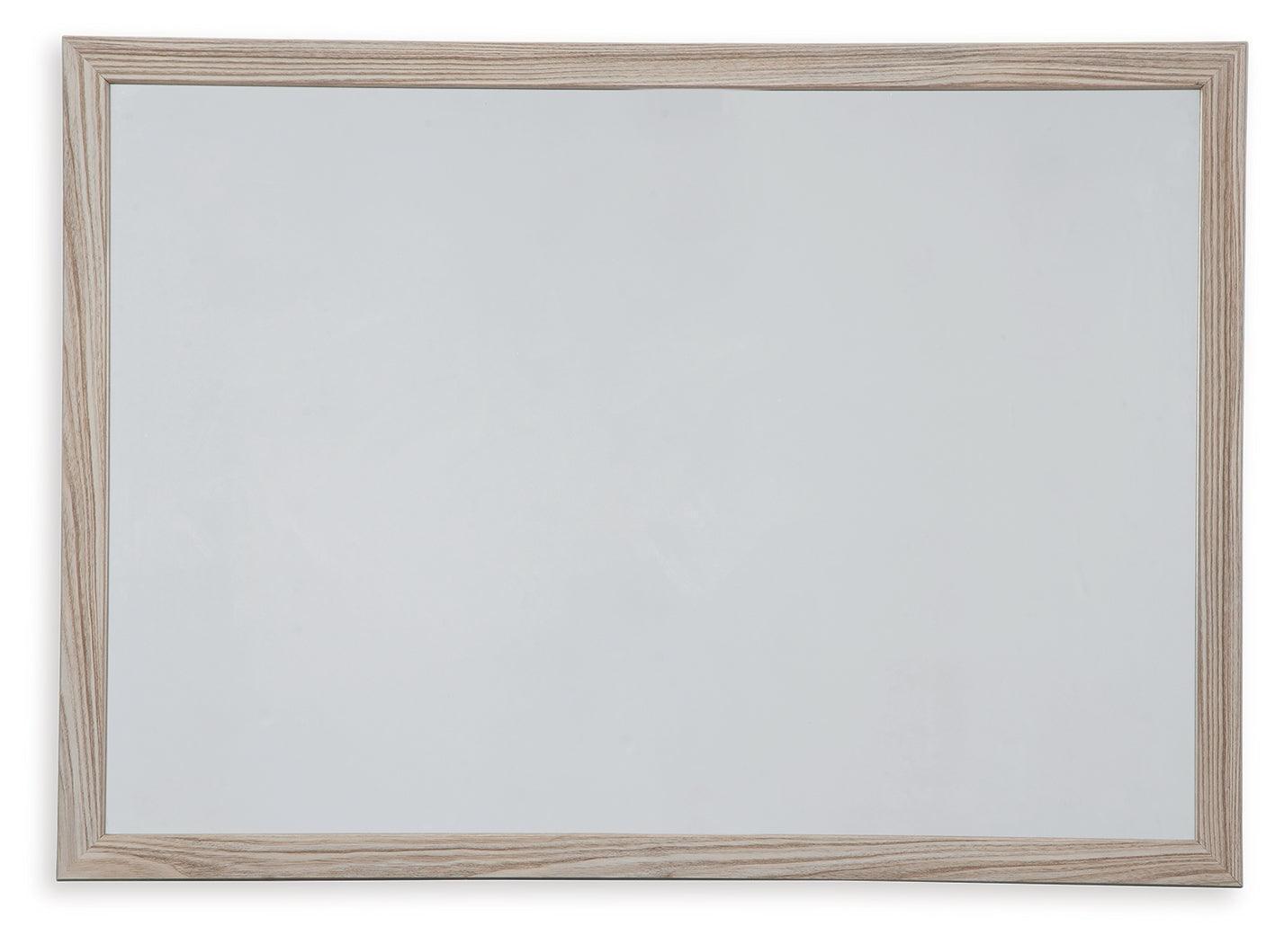 Hasbrick Tan Bedroom Mirror
