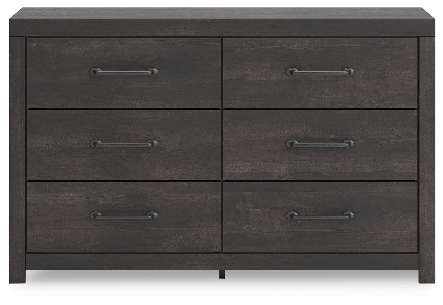 Hollivern Dark Gray Dresser