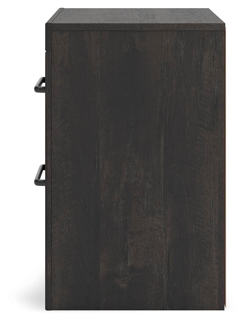 Hollivern Dark Gray Panel Bedroom Set view 27
