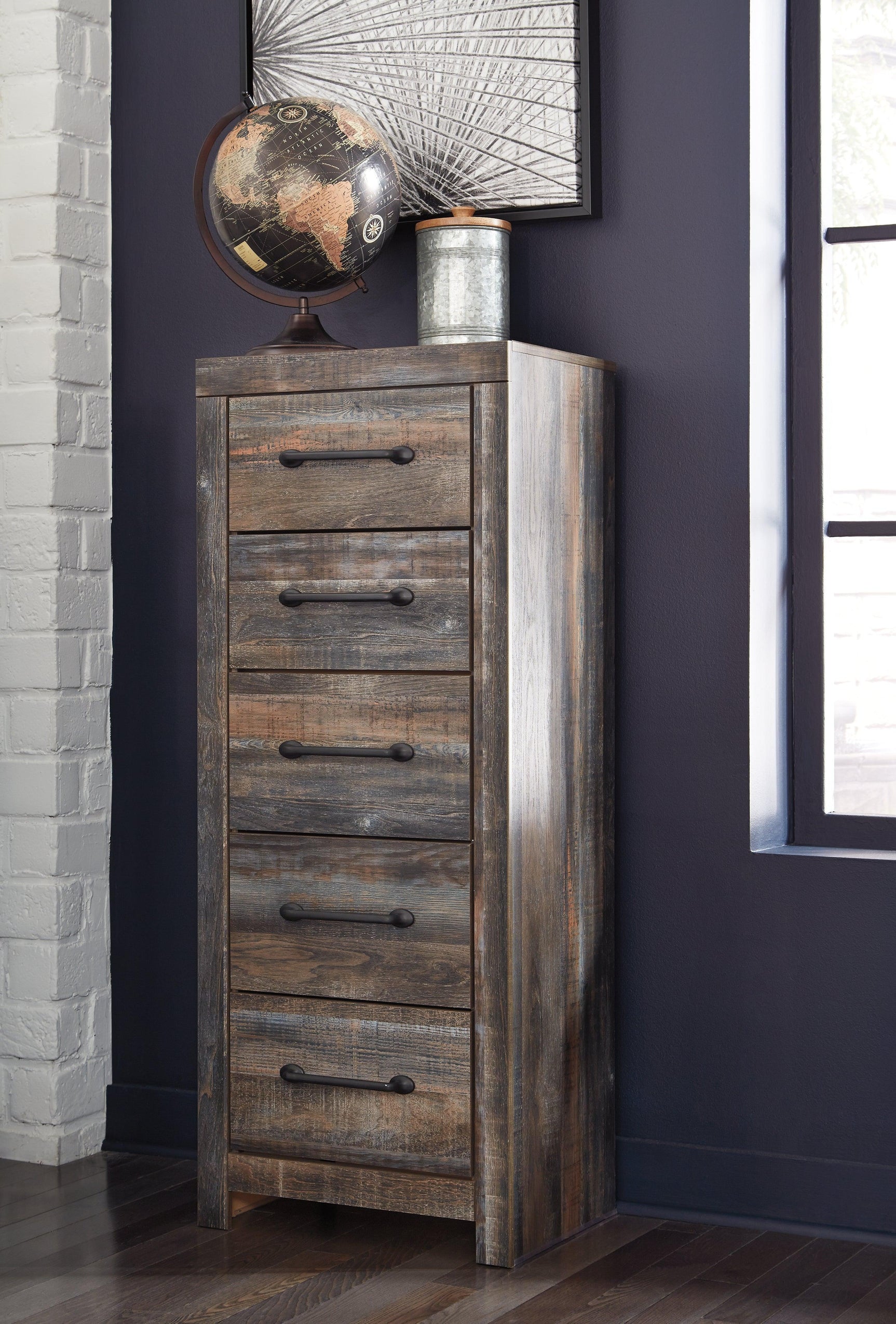 Drystan Multi Narrow Chest - Ella Furniture