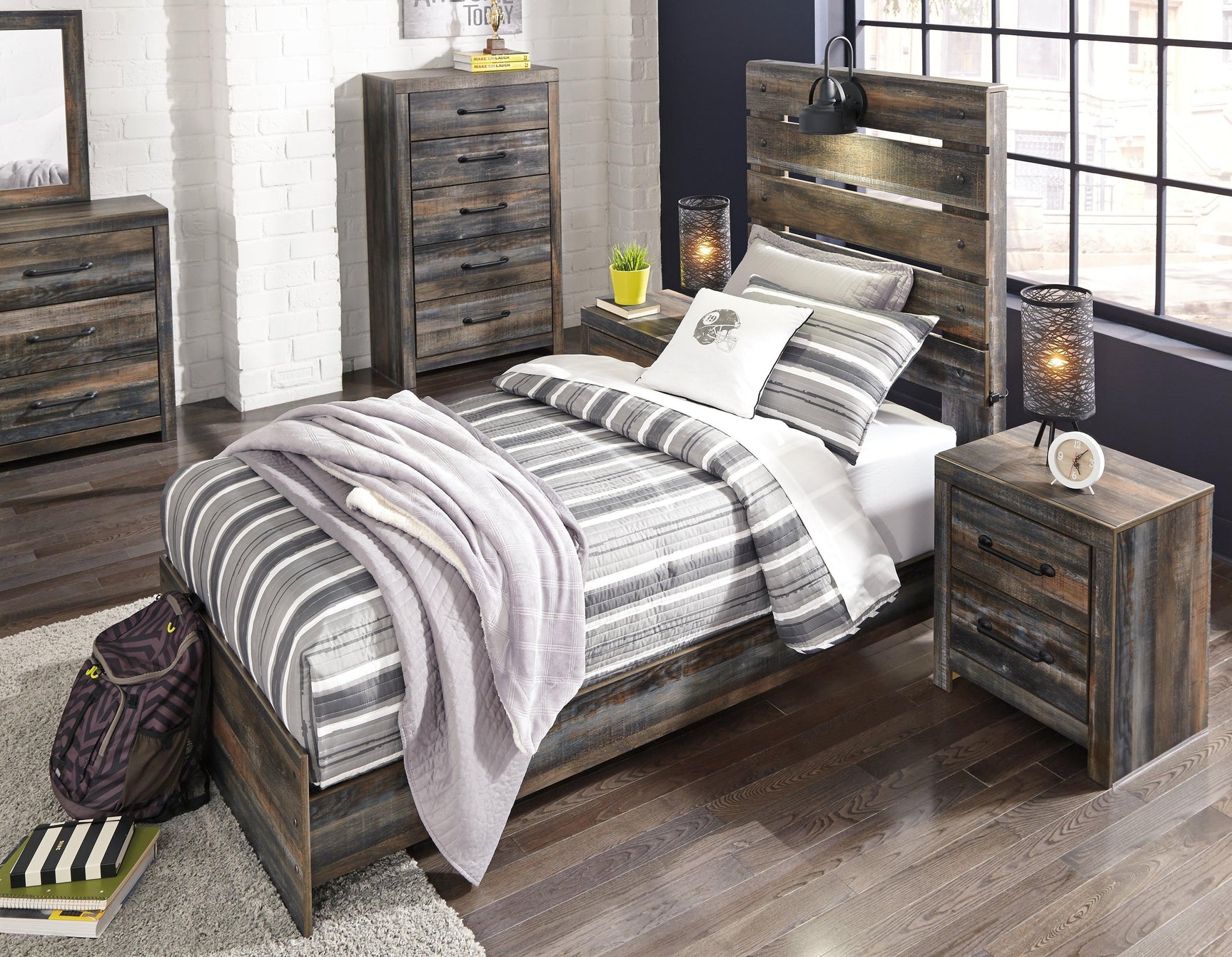 Drystan Multi Twin Panel Bed