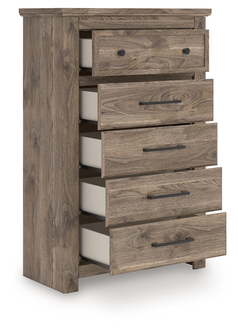 Rusticott Brown Chest of Drawers