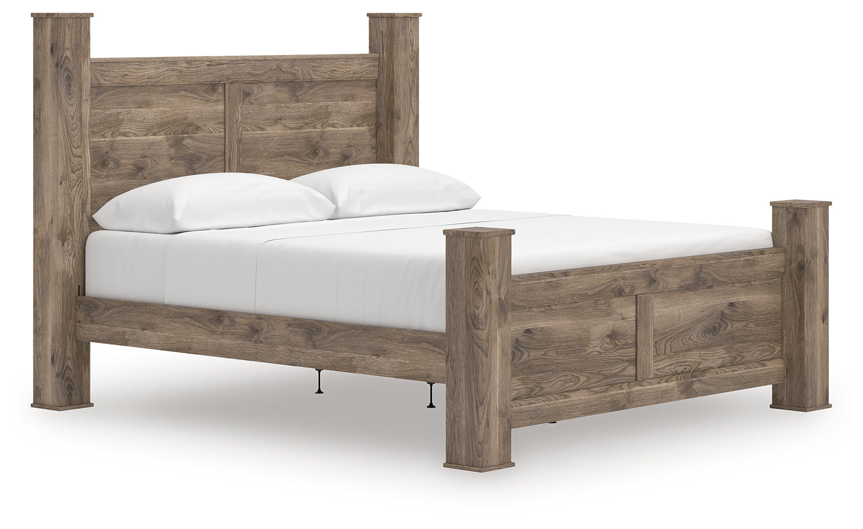 Rusticott Brown King Poster Bed