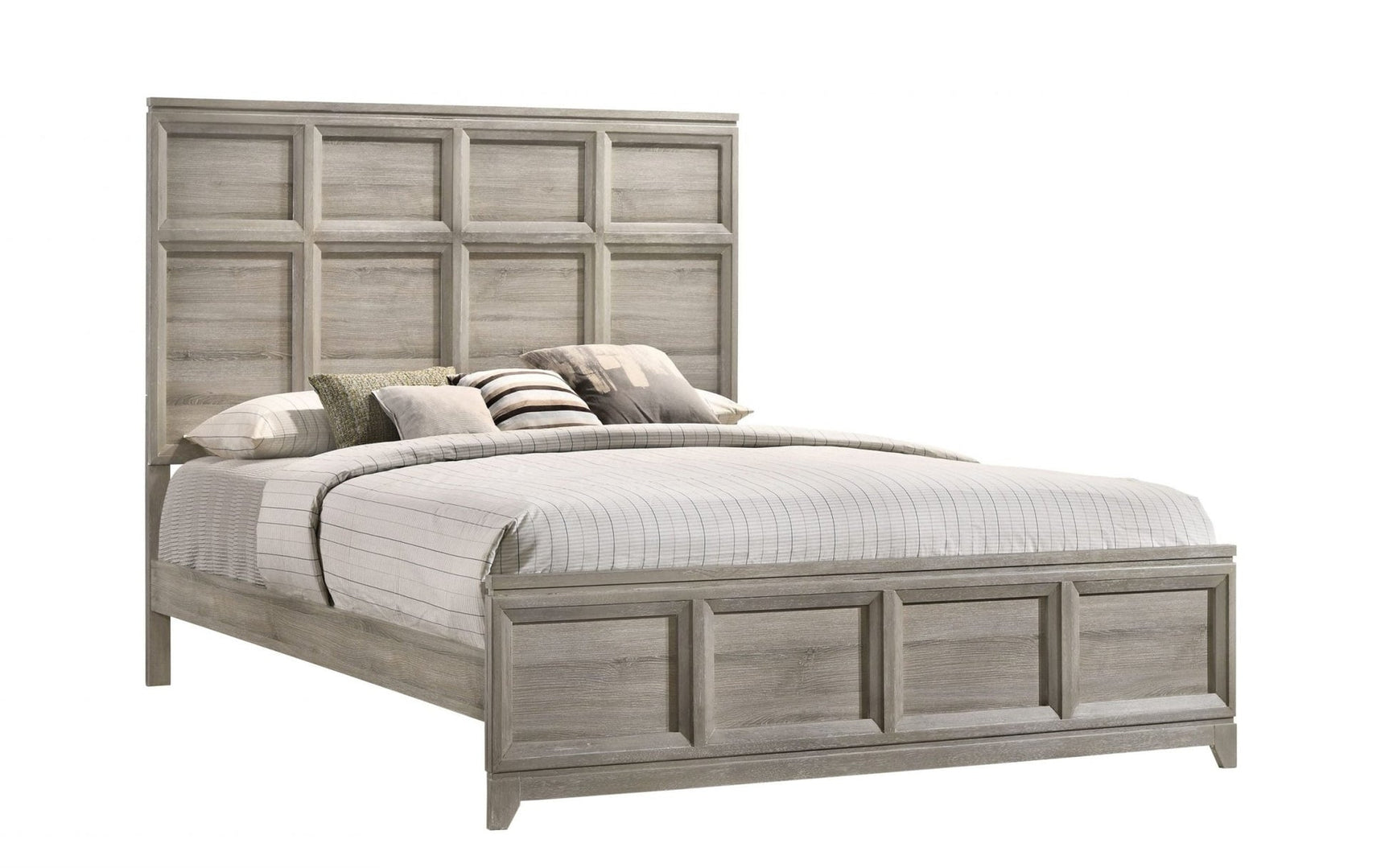 Alexander Light Gray Panel Bedroom Set