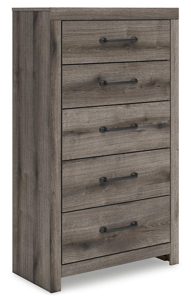 Graystorm Brown Gray Chest of Drawers