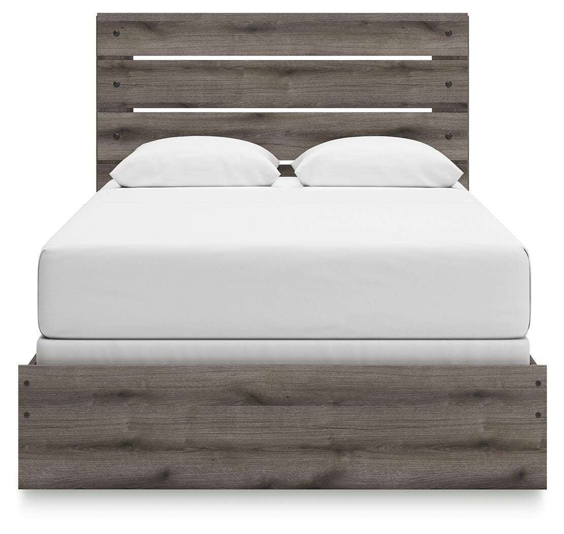 Graystorm Brown Gray Panel Bedroom Set view 5
