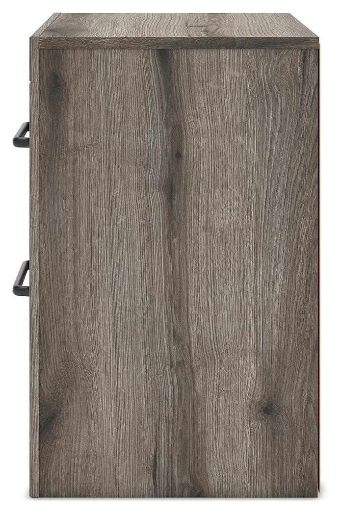 Graystorm Brown Gray Nightstand