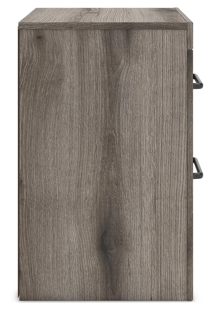 Graystorm Brown Gray Panel Storage Bedroom Set 2 view 25