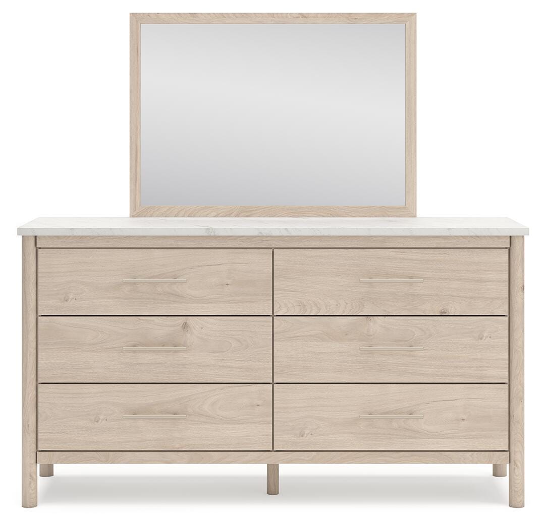 Cadmori Two-tone Upholstered Panel Bedroom Set view 17