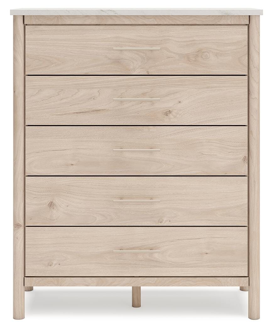Cadmori Two-tone Upholstered Panel Bedroom Set view 35