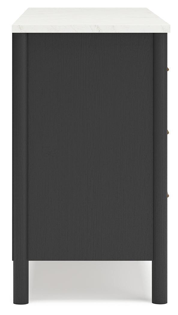 Cadmori Black White Dresser