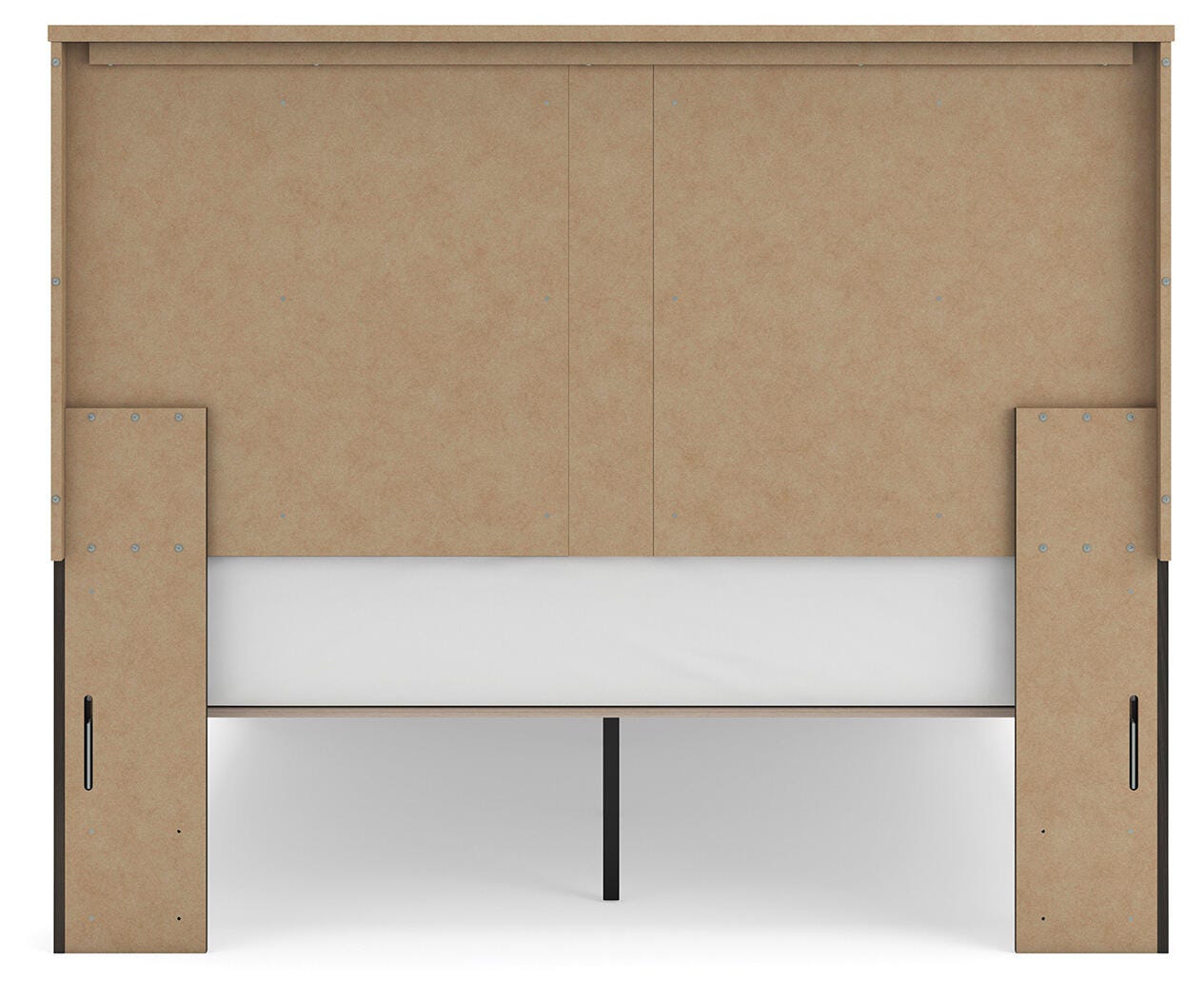 Shaehartin Dark Brown Queen Panel Platform Bed view 6