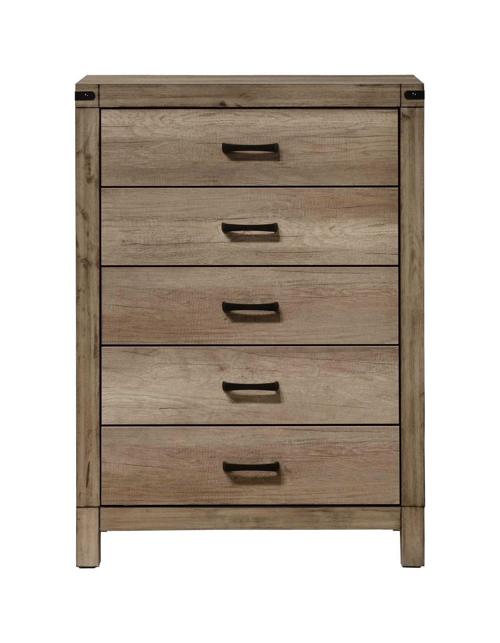 Matteo Melamine Sleek and Modern Contemporary Wood Full Fabric Upholstered Panel Bed - Ella Furniture
