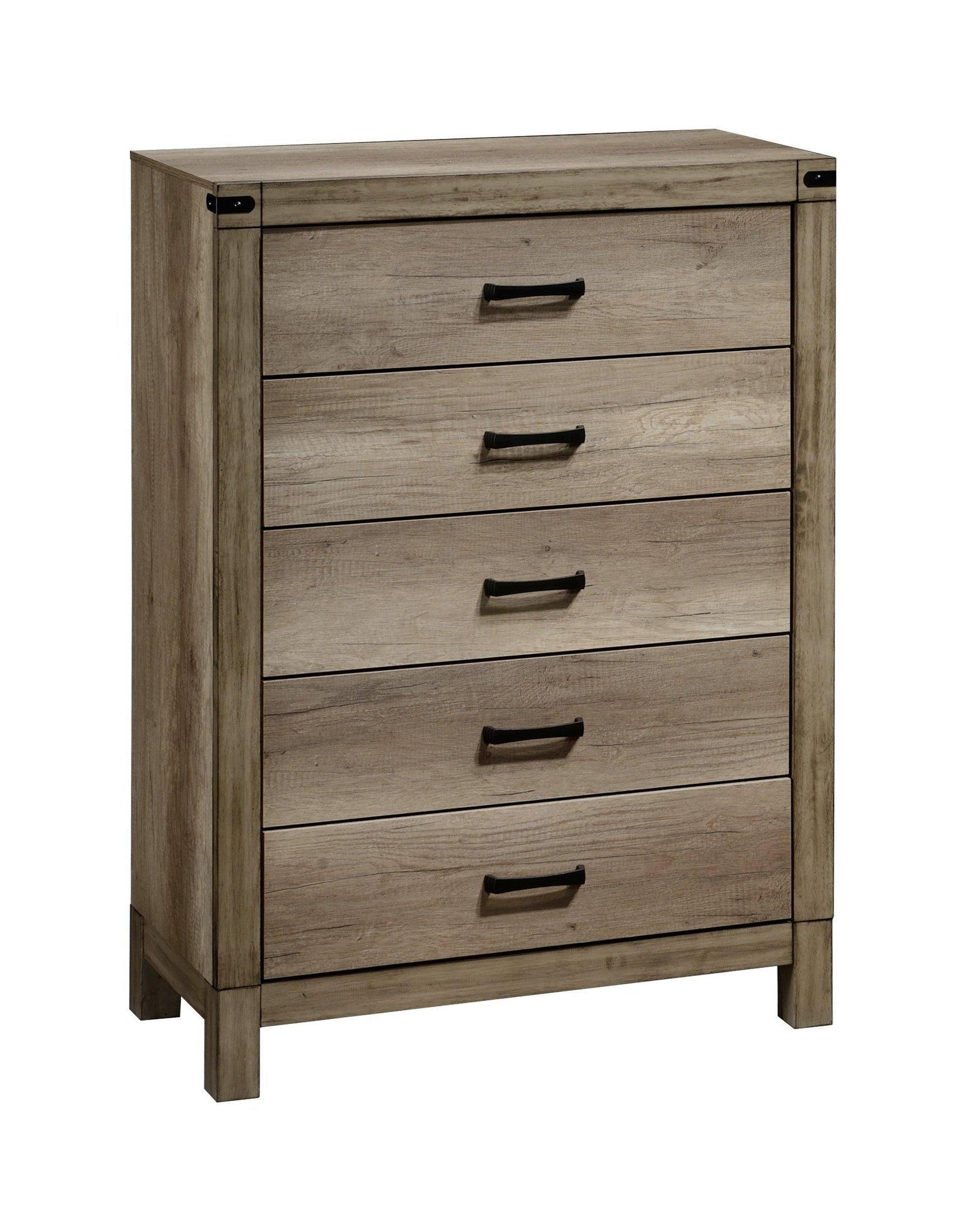 Matteo Melamine Sleek and Modern Contemporary Wood Full Fabric Upholstered Panel Bed - Ella Furniture
