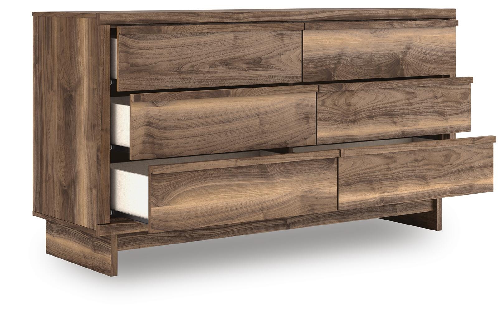 Chirason Brown Dresser angled view