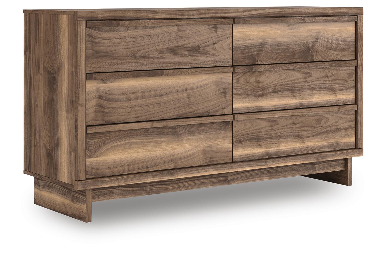 Chirason Brown Dresser angled view