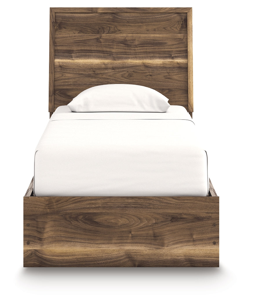 Chirason Brown Twin Panel Bed
