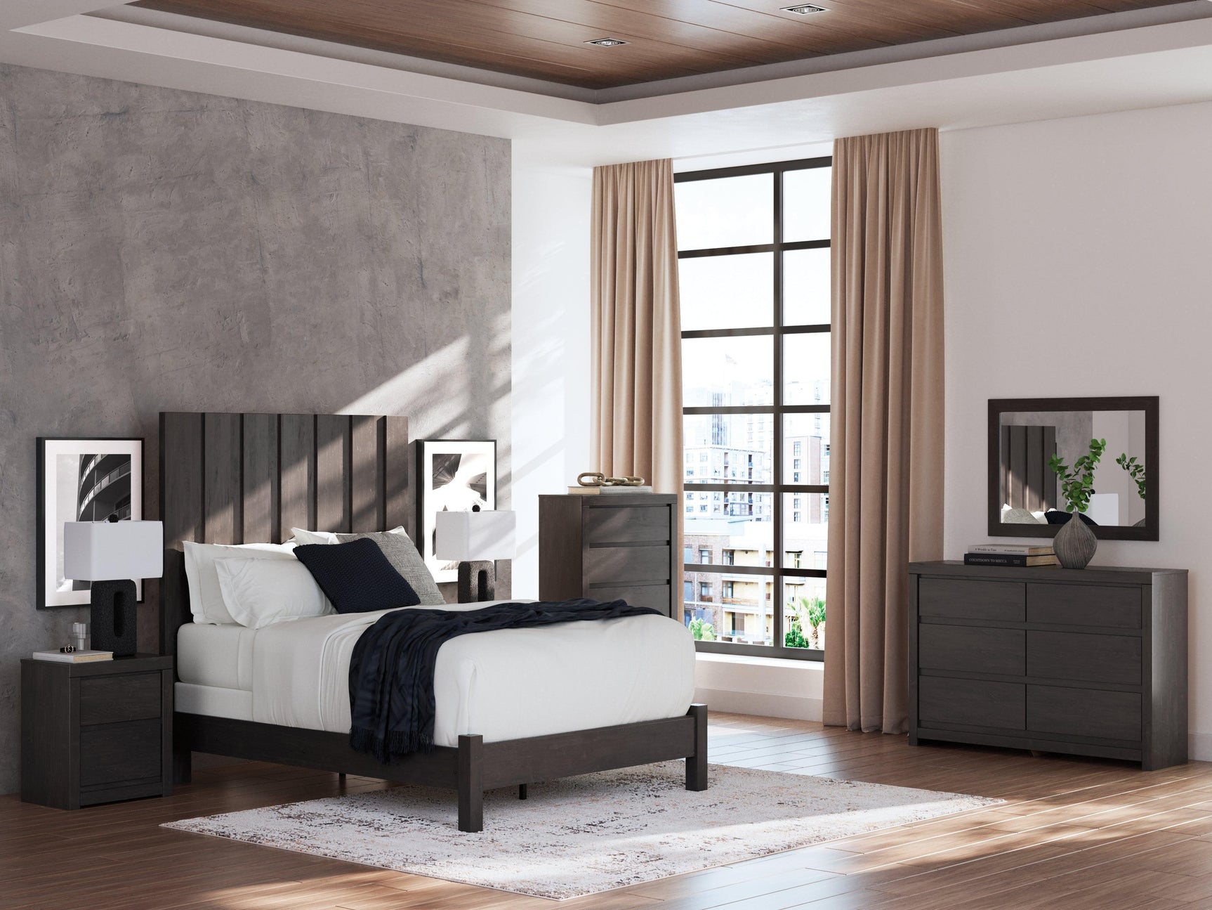 Fraluna Charcoal Dresser
