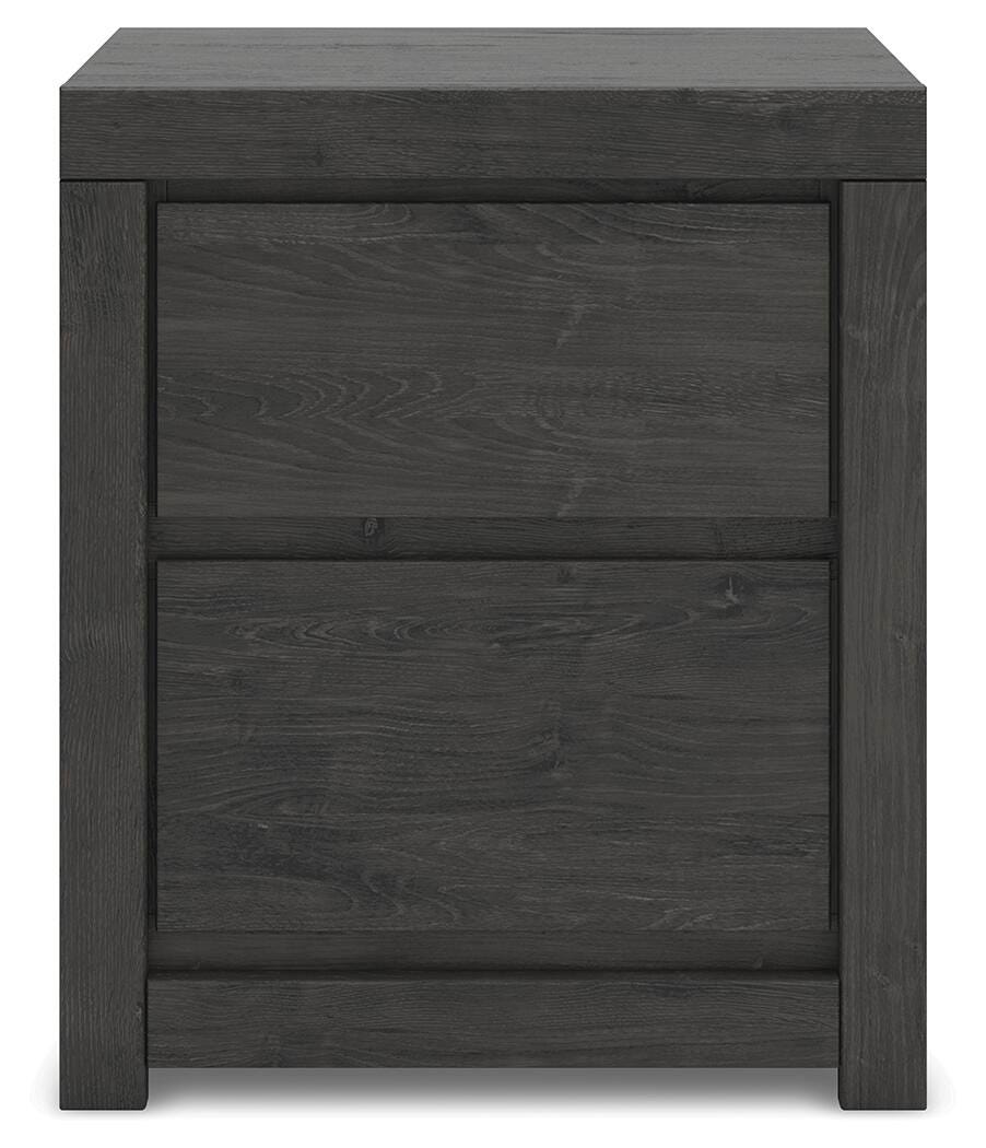 Fraluna Charcoal Panel Bedroom Set view 20