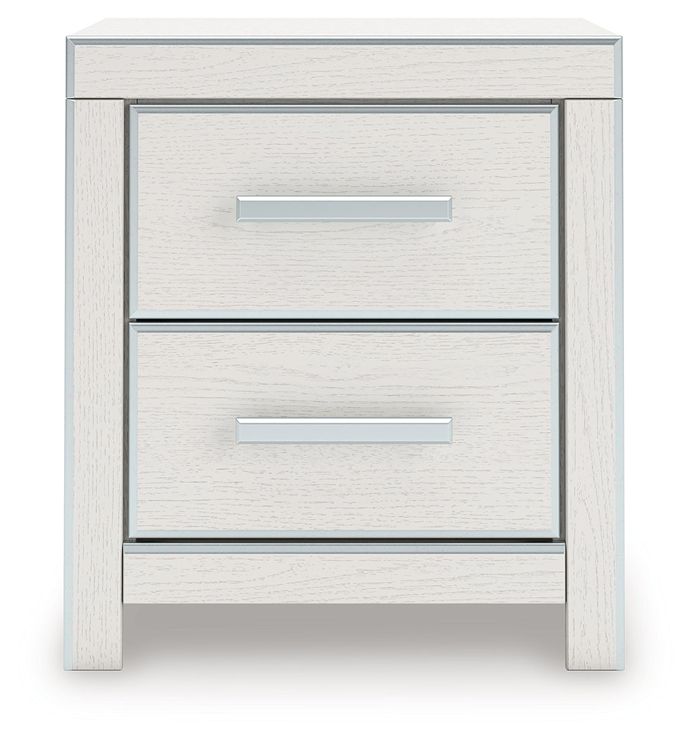 Zuraleus White Nightstand